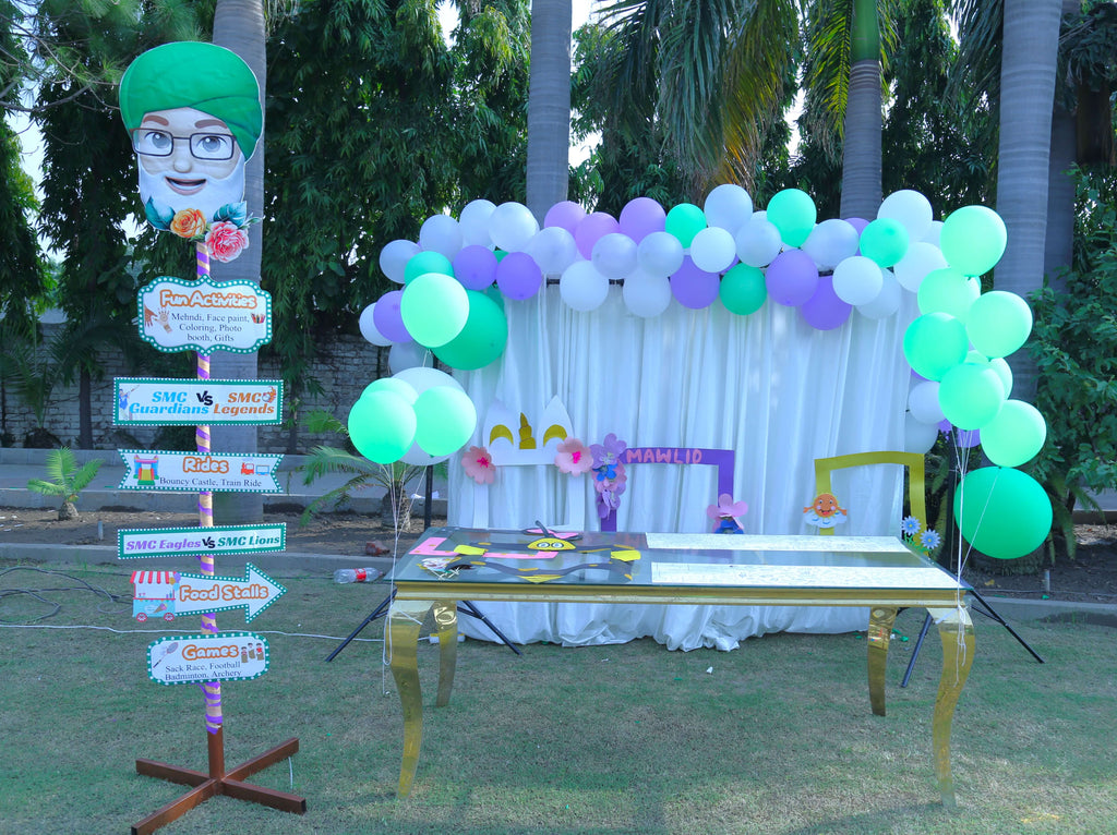 Lahore, Pakistan - Participating in Orphan Support & Mawlid Support Programs by Celebrating Grand Mawlid an Nabi ﷺ, Serving Hot Meals with Blessed Birthday Cake, Having Fun Activities & Distributing Gifts to Beloved Orphans & Less Privileged Families