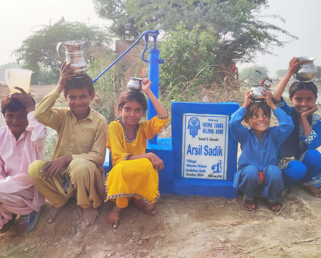 Sindh, Pakistan – Arsil Sadik – FZHH Water Well# 4591