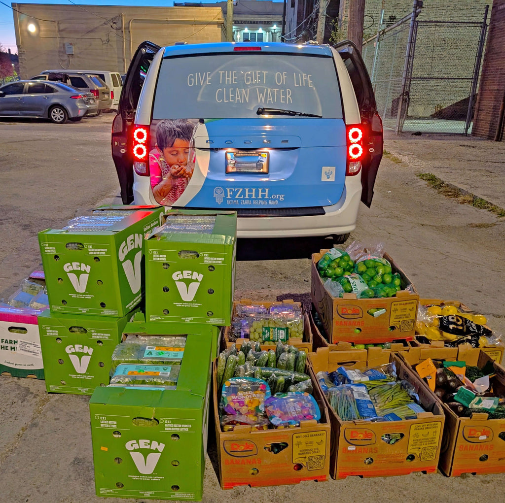 Chicago, Illinois - Participating in Mobile Food Rescue Program by Rescuing Over 600+ lbs. of Fresh Fruits & Vegetables & Distributing to Local Community's Homeless Shelters Serving Less Privileged People