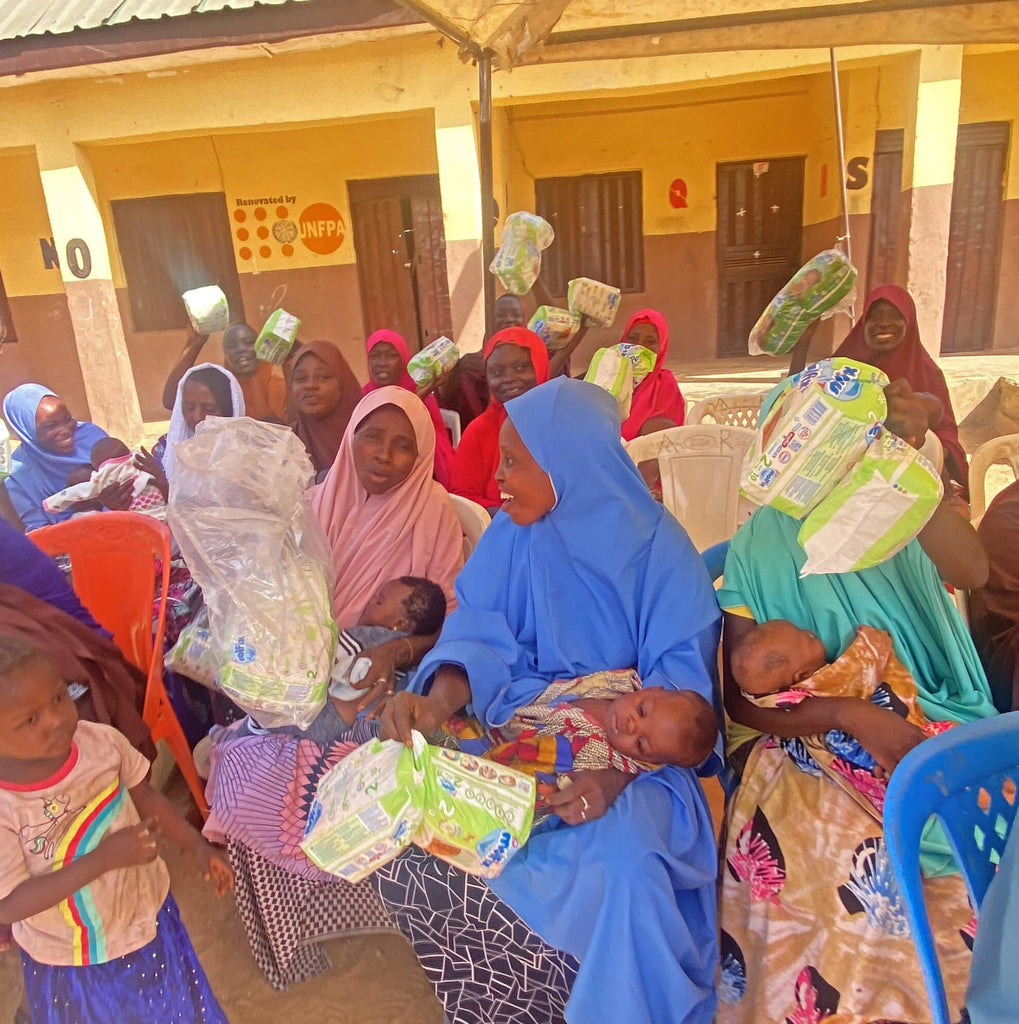 Abuja, Nigeria - Participating in Orphan Support Program & Pediatric Program by Distributing Essential Pediatric Consumable Supplies & Anti-Malaria Medicines to Beloved Orphans, Less Privileged Children & 80+ Nursing Mothers at Local Health Center