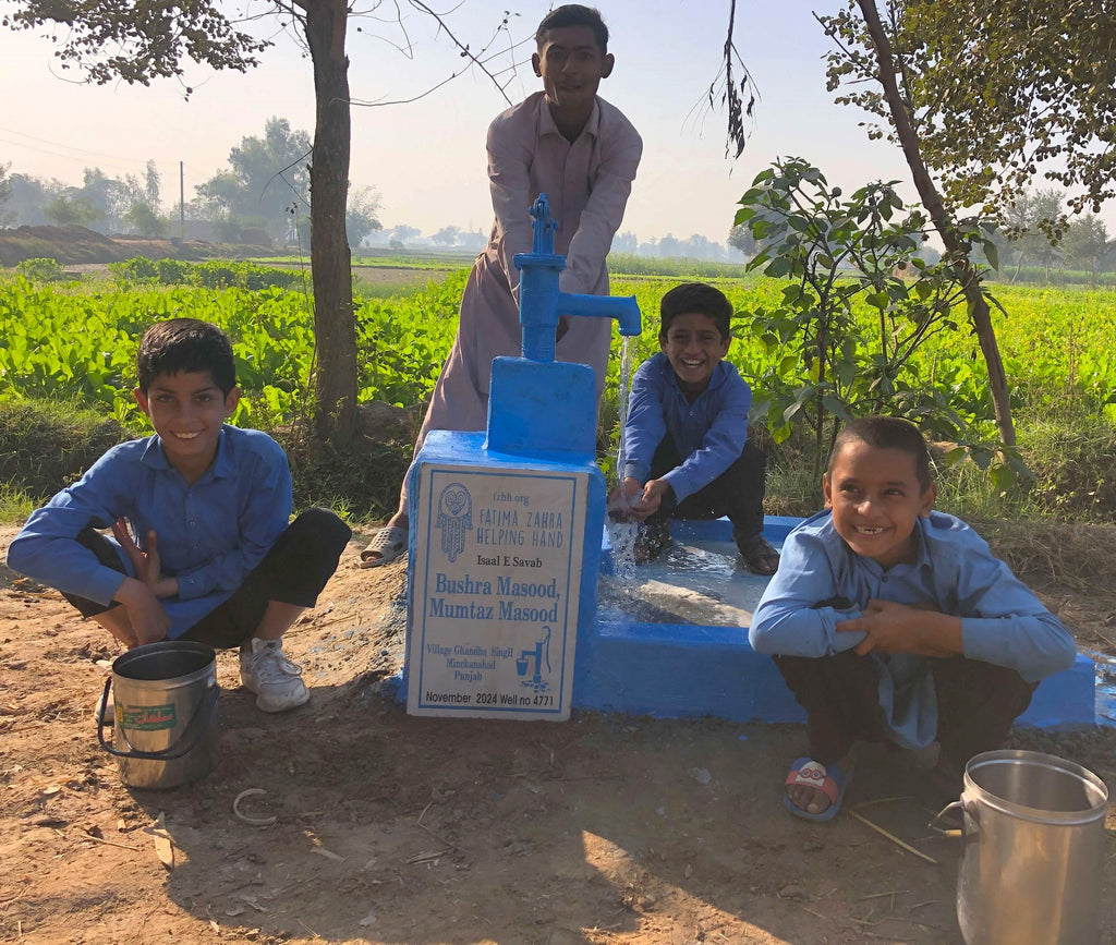 Punjab, Pakistan – Bushra Mastoid, Mumtaz Masood – FZHH Water Well# 4771