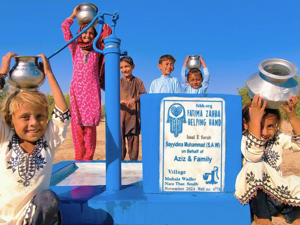 Sindh, Pakistan – Sayyidina Muhammad (S.A.W) on behalf of Aziz Family – FZHH Water Well# 4774