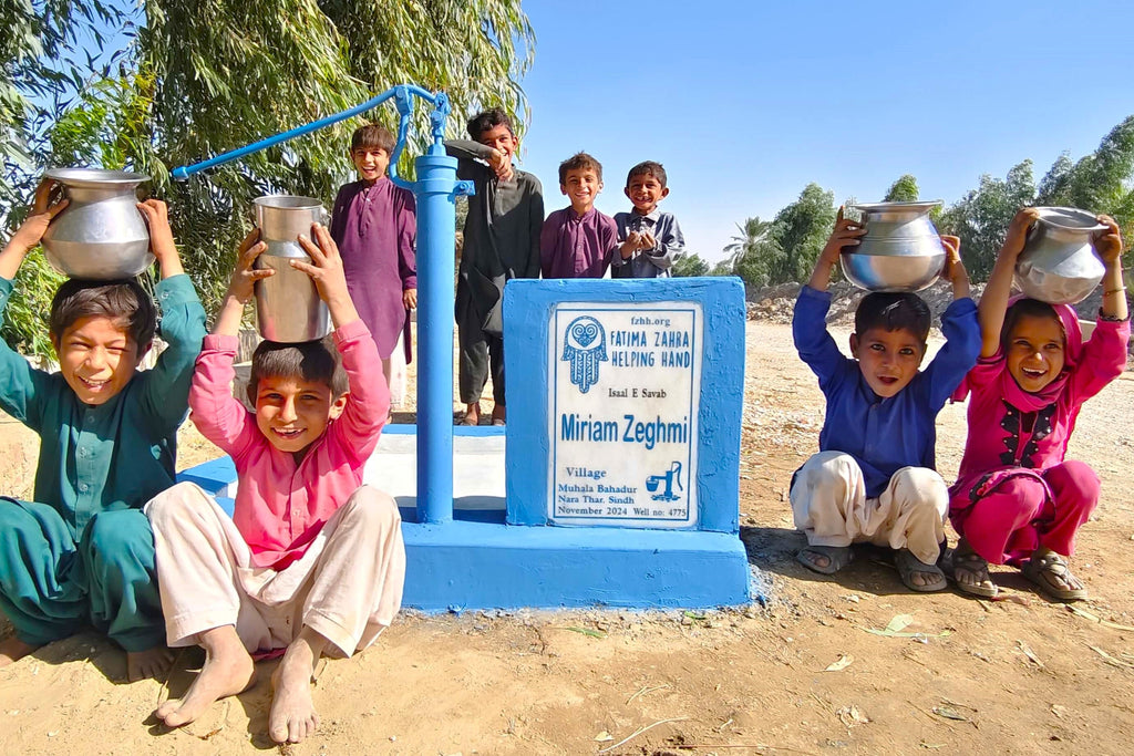 Sindh, Pakistan – Miriam Zeghmi – FZHH Water Well# 4775