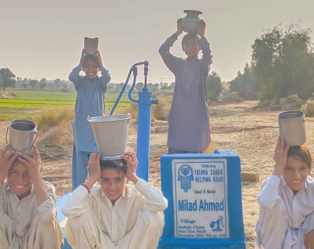 Sindh, Pakistan – Milad Ahmed – FZHH Water Well# 4719