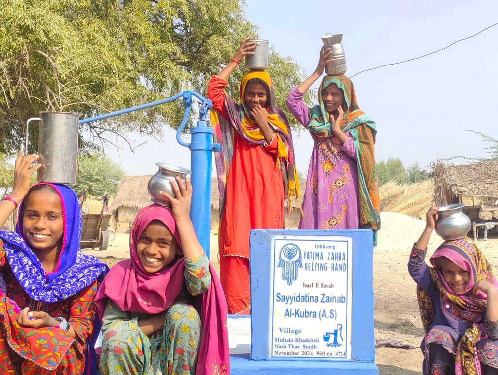 Sindh, Pakistan – Sayyidatina Zainab Al-Kubra (A.S) – FZHH Water Well# 4724