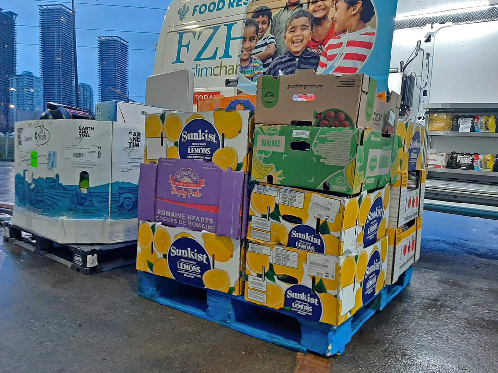 Vancouver, Canada - Participating in Mobile Food Rescue Program by Rescuing & Distributing Fresh Deli Meals, Meats, Fruits & Vegetables to Local Elderly Community & Less Privileged People