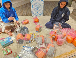 Orlando, Florida - Participating in Mobile Food Rescue Program by Packaging & Distributing 27+ Hygiene Care Packages to Local Community's Homeless Resource Center