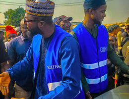 Abuja, Nigeria - Participating in Holy Qurbani Program & Mobile Food Rescue Program by Processing, Packaging & Distributing Holy Qurbani Meat from 6+ Holy Qurbans to 200+ Adults & Distributing Rice Bags, Footwear & Lots of Candies to Children