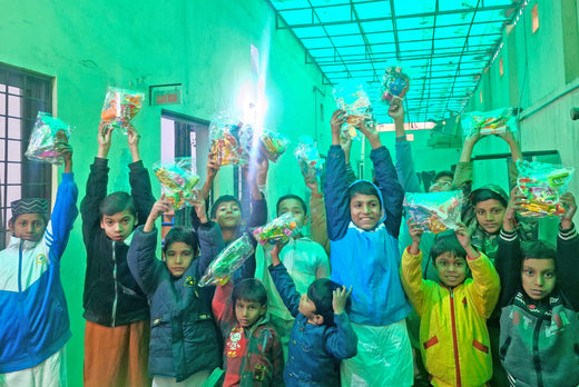 Lahore, Pakistan - Participating in Orphan Support & Mawlid Support Programs by Celebrating ZikrAllah & Mawlid an Nabi ﷺ, Serving Hot Meals & Distributing Blessed Goodie Bags to Beloved Orphans & Less Privileged Children