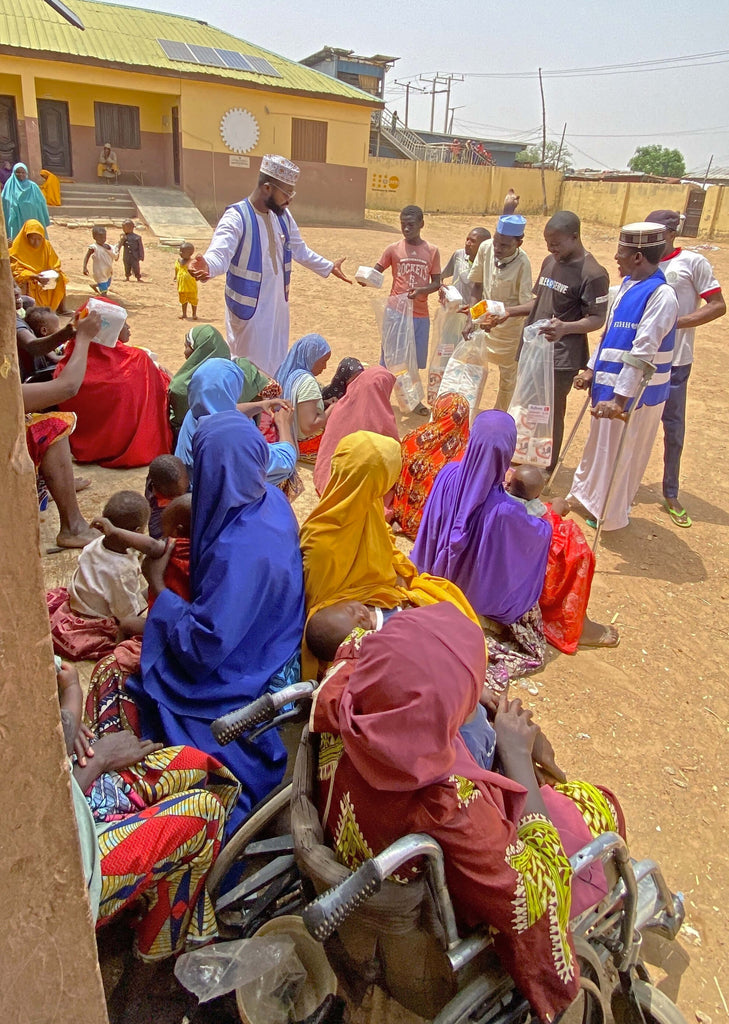 Abuja, Nigeria - Participating in Month of Ramadan Appeal Program by Distributing Blessed 30 Day Ramadan Ration Kits for Suhoor & Iftar to 20+ Less Privileged Families and Diapers, Candies & Footwears to Less Privileged Children