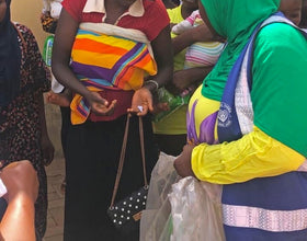 Abuja, Nigeria - Participating in Pediatric Medical Outreach Program by Distributing Essential Pediatric Consumable Supplies & Anti-Malaria and Anti-Typhoid Medications to 240+ Less Privileged Children & Nursing Mothers at Local Health Centers