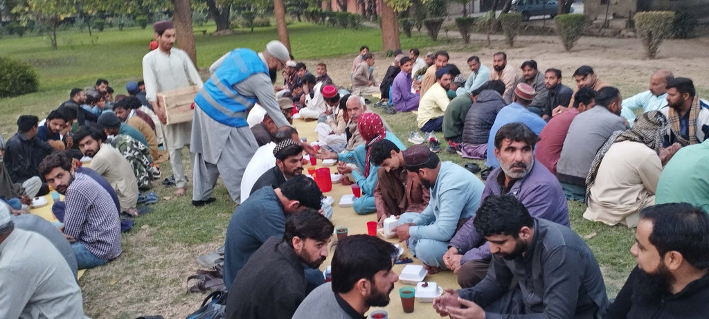 Lahore, Pakistan - Ramadan Day 6 - Participating in Our Month of Ramadan Appeal Program by Serving Blessed Iftar & Hot Meals with Cold Drinks to 150+ Less Privileged Children & Adults