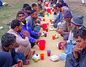 Lahore, Pakistan - Ramadan Day 9 - Participating in Our Month of Ramadan Appeal Program by Serving Blessed Iftar & Hot Meals with Cold Drinks to 150+ Less Privileged Children & Adults