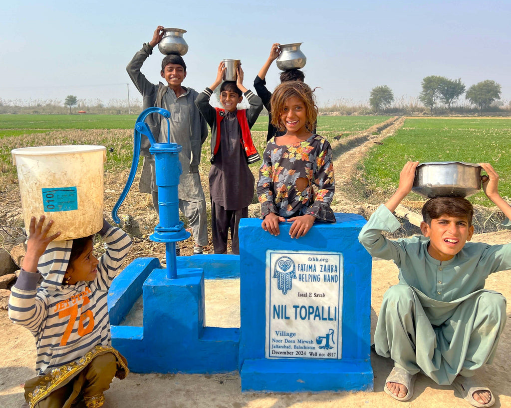 Balochistan, Pakistan – NIL TOPALLI – FZHH Water Well# 4917 Order no 52584