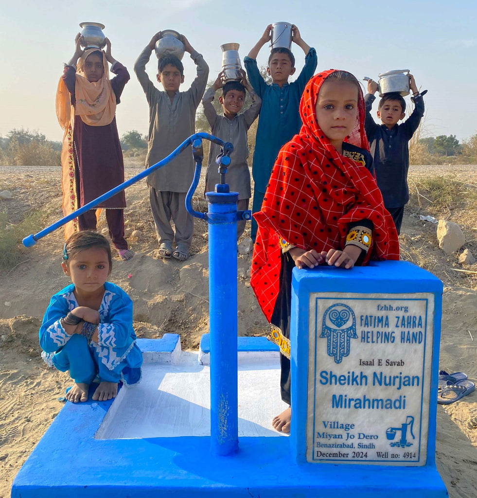 Sindh, Pakistan – Sheikh Nurjan Mirahmadi – FZHH Water Well# 4914 Order no 52574