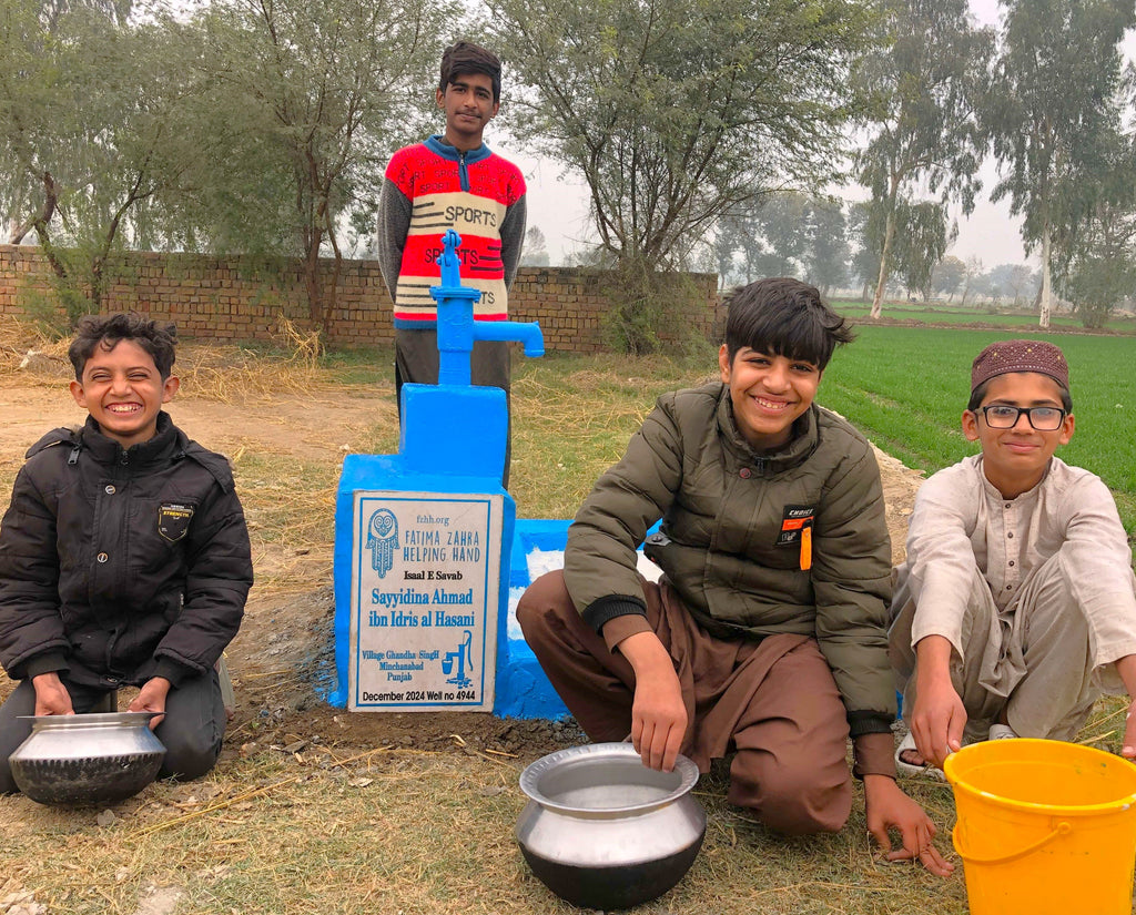 Punjab, Pakistan – Sayyidina Ahmad ibn Idris al Hasani – FZHH Water Well# 4944 Order no 52821