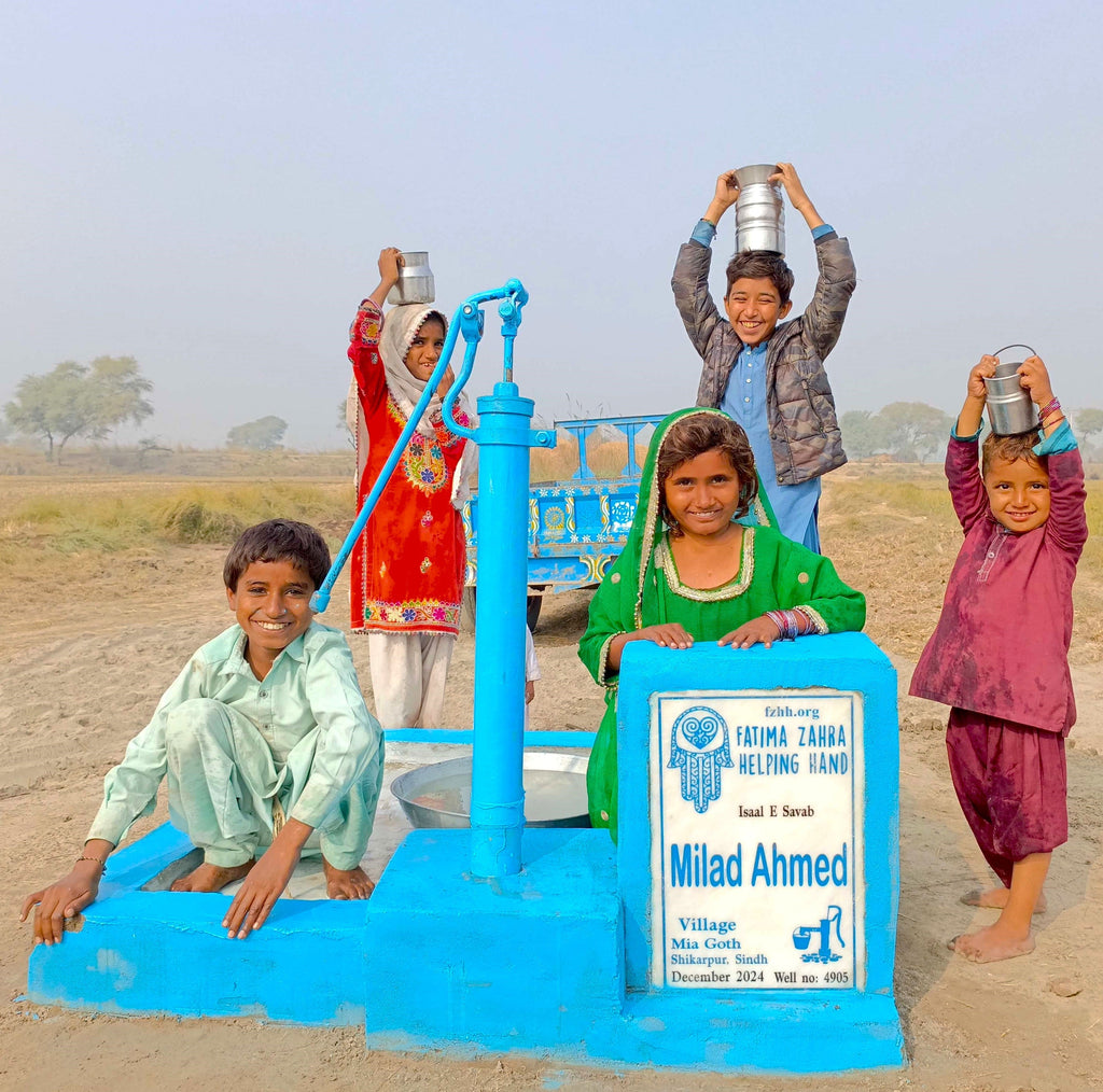 Sindh, Pakistan – Milad Ahmed – FZHH Water Well# 4905 Order no 52412