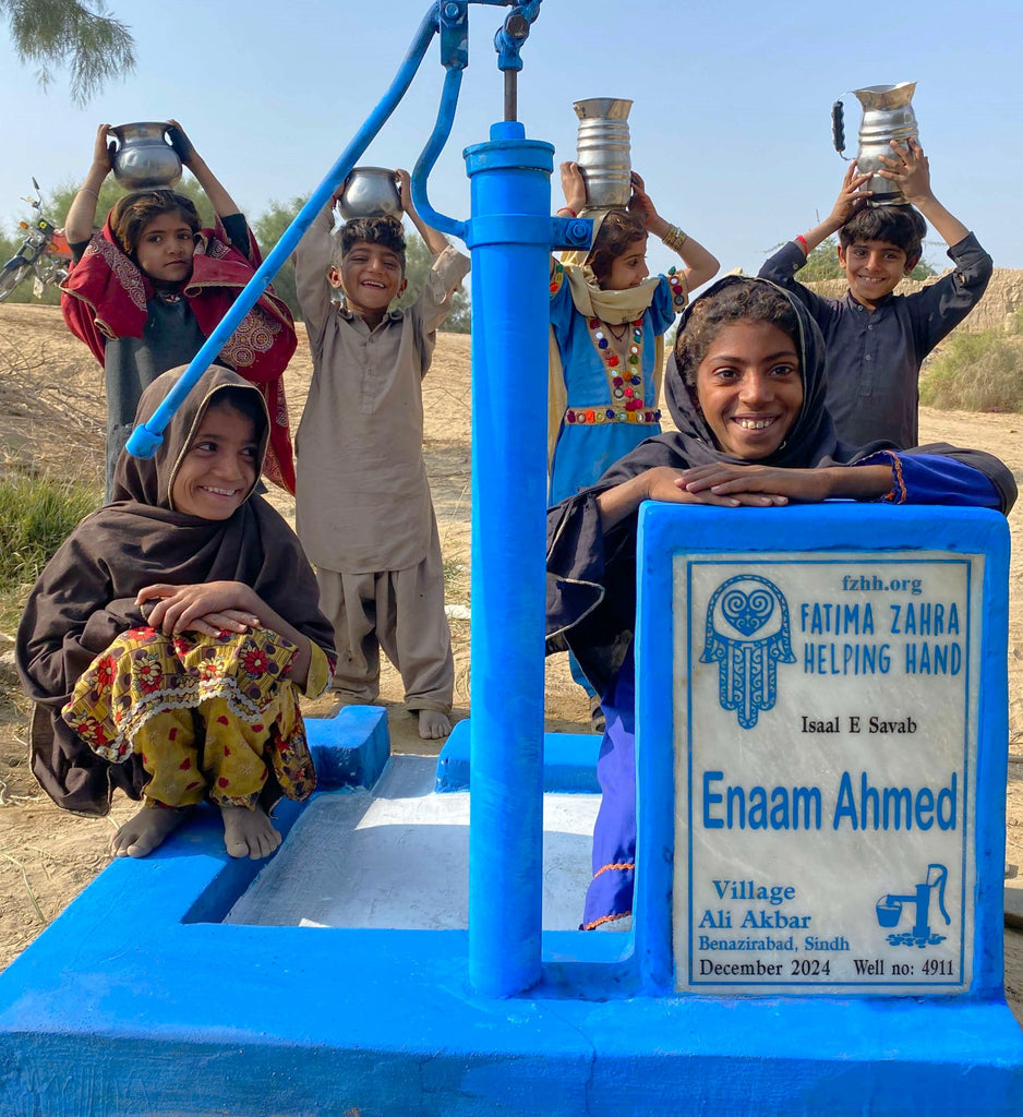 Sindh, Pakistan – Enaam Ahmed – FZHH Water Well# 4911 Order no 37094