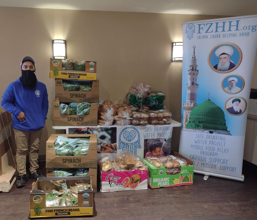 Honoring URS of Shaykh Alauddin Attari (Q) by Distributing Surplus Fresh Produce & Bakery Items to Community’s Homeless Shelter – CHI
