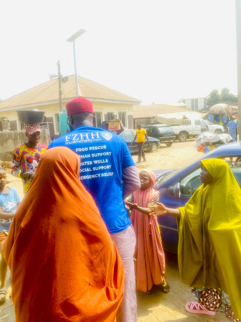 Abuja, Nigeria - Participating in Mobile Food Rescue Program & Holy Qurbani Program by Distributing 130+ Freshly Prepared Hot Meals & 83+ Holy Qurban Packets to Local Community's Less Privileged Men, Women & Children