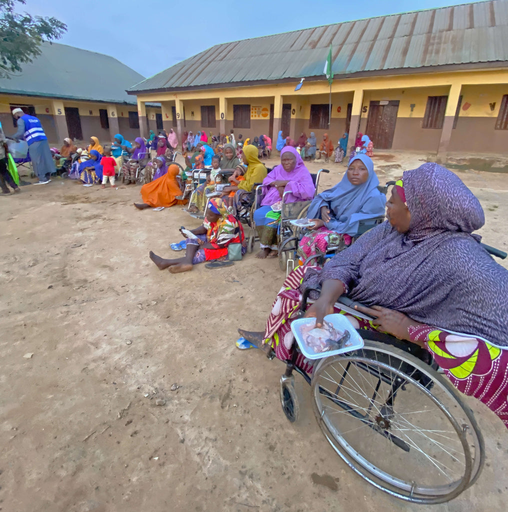 Abuja, Nigeria - Participating in Holy Qurbani Program & Mobile Food Rescue Program by Processing, Packaging & Distributing Holy Qurbani Meat from 4+ Holy Qurbans to Local Community's 108+ Less Privileged People Living with Disabilities