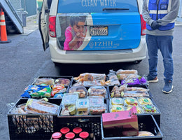 Oakland, California - Participating in Mobile Food Rescue Program by Rescuing & Distributing  700+ lbs. of Fresh Ready to Eat Meals, Fruits & Vegetables, Bakery Items & Desserts to Multiple Homeless Shelters Serving the Less Privileged Community