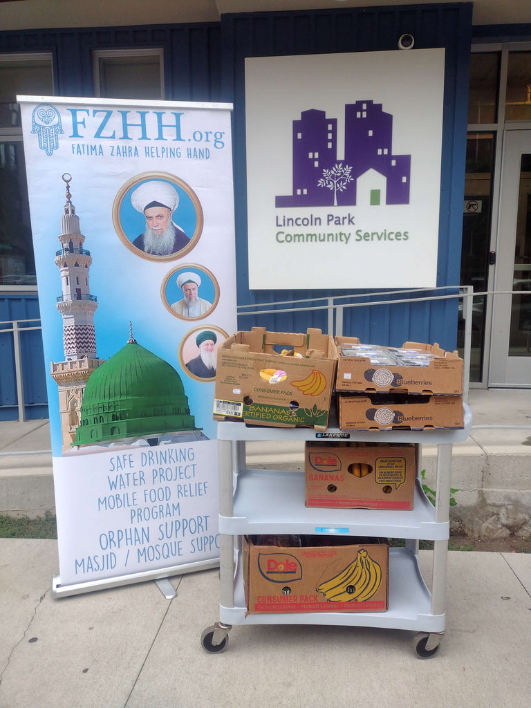 Chicago, Illinois - Honoring Wiladat/Holy Birthday of Sayyidina Imam Mūsā al-Kāẓim ع by Distributing Fresh Fruits & Vegetables to Local Community's Homeless Shelters