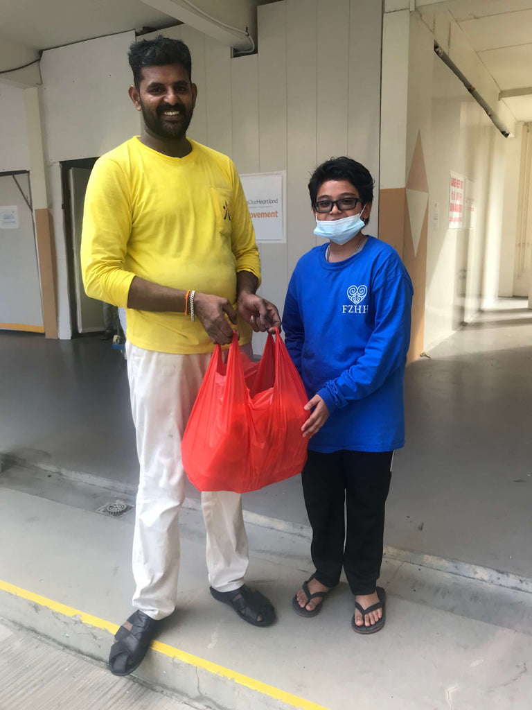 Simei, Singapore - Honoring URS/Union of Sayyidina Imam Hasan al-Mujtaba ع (2nd Holy Imam & Beloved Grandson of Prophet Muhammad ﷺ) by Preparing & Distributing 24+ Hot Home Cooked Meals & Cold Drinks to Local Community's Migrant Workers