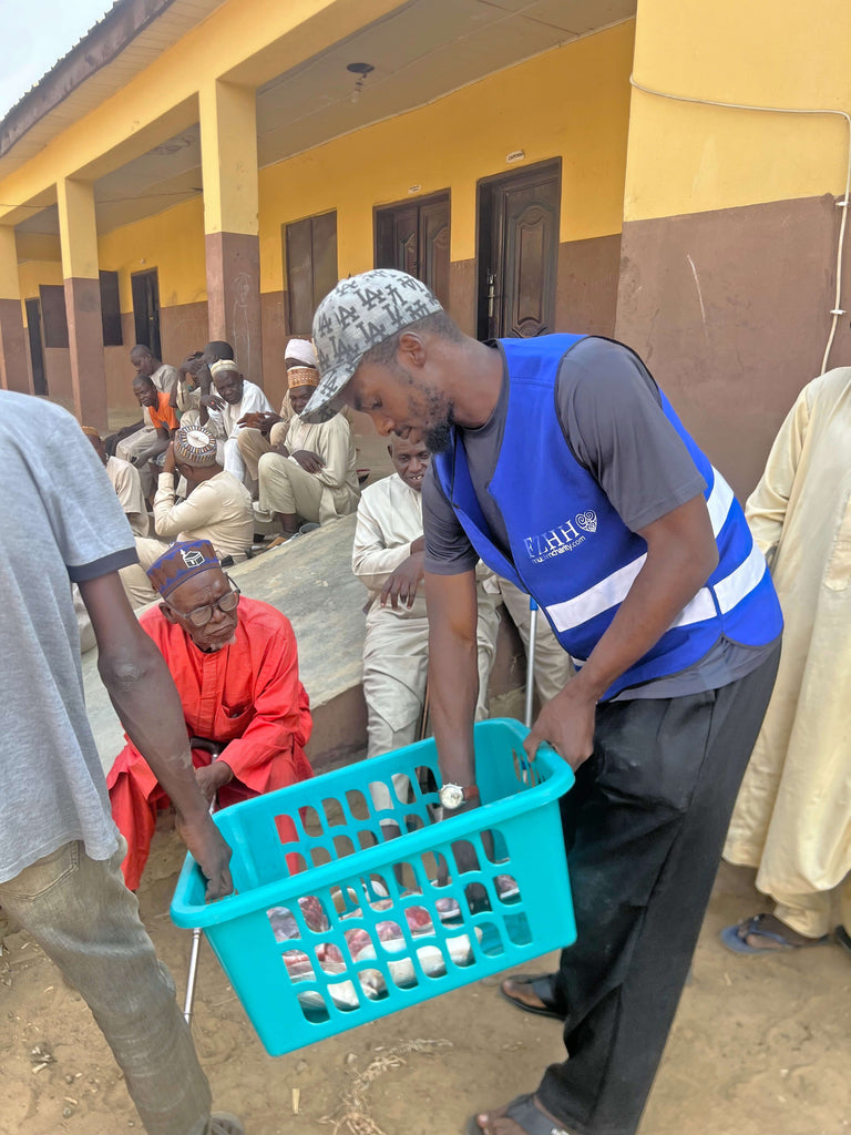 Abuja & Ilorin, Nigeria - Participating in Holy Qurbani Program & Mobile Food Rescue Program by Processing, Packaging & Distributing Holy Qurbani Meat from 5+ Holy Qurbans to 171+ Less Privileged People