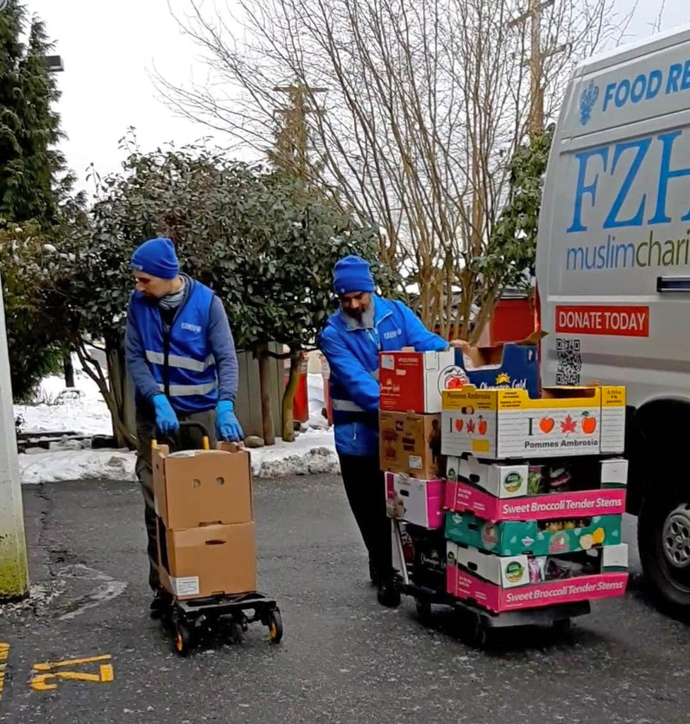 Vancouver, Canada - Participating in Mobile Food Rescue Program by Rescuing & Distributing Essential Foods & Groceries to Local Community's Senior Community & People with Disabilities