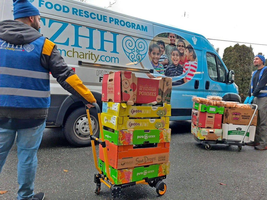 Vancouver, Canada - Participating in Mobile Food Rescue Program by Rescuing & Distributing Fresh Deli Meals, Bakery Items, Fruits & Vegetables to Local Community's Homeless Shelters & Less Privileged People