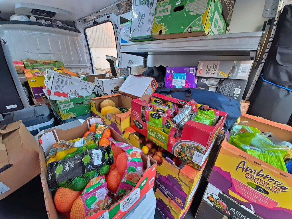 Vancouver, Canada - Participating in Mobile Food Rescue Program by Rescuing & Distributing Fresh Fruits & Vegetables to Local Community's Homeless Shelters & Less Privileged People