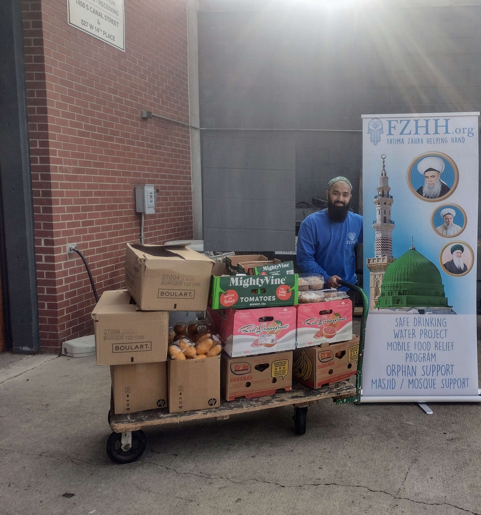 Chicago, Illinois- Honoring Shahadat/Martyrdom of Sayyidina Imam ‘Ali Zainul ‘Abideen ق ع by Rescuing Fresh Fruits, Vegetables & Bakery Items & Distributing to Local Community's Homeless Shelters