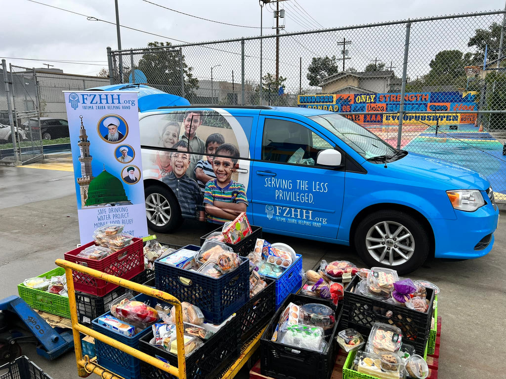 Los Angeles, California - Participating in Mobile Food Rescue Program by Rescuing & Distributing 600+ lbs. of High Quality Foods to Local Community's Less Privileged Families
