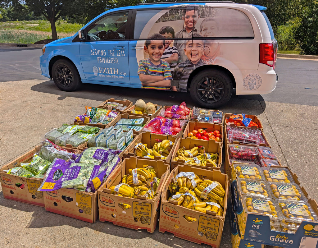 Chicago, Illinois - Participating in Mobile Food Rescue Program by Rescuing & Distributing Fresh Fruits & Vegetables to Local Community's Homeless Shelters Serving Less Privileged People