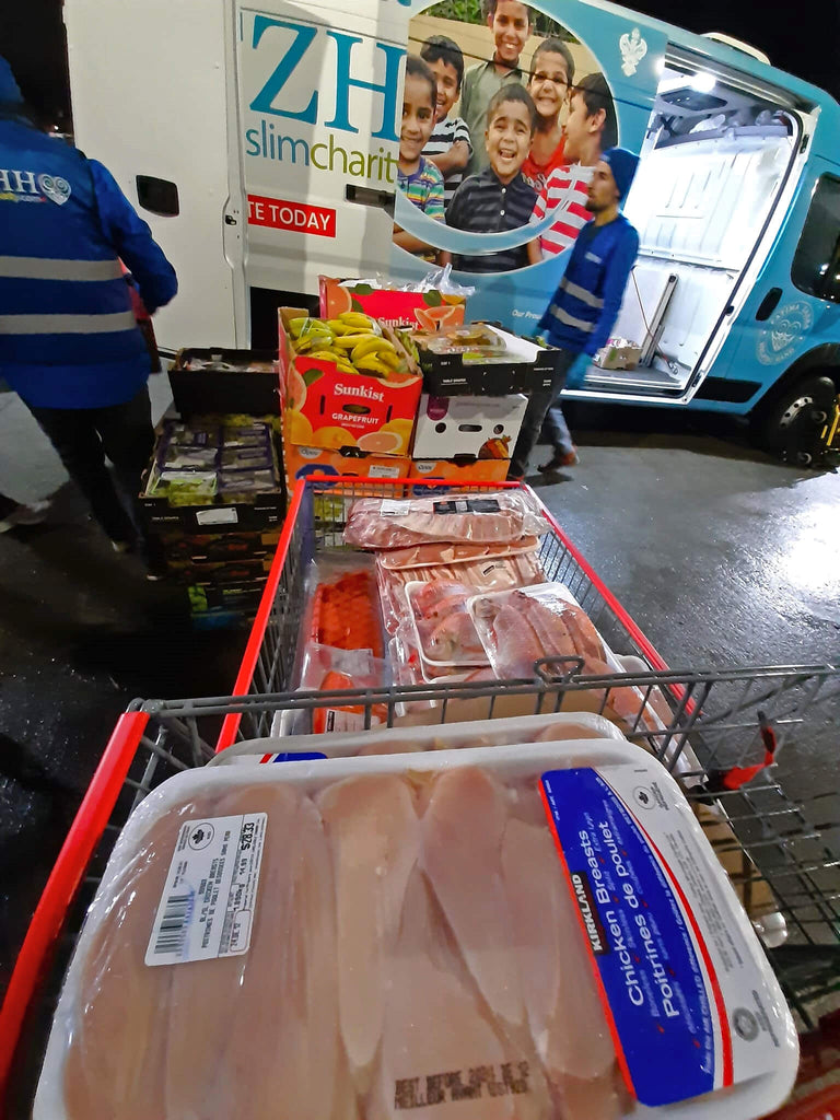 Vancouver, Canada - Participating in Mobile Food Rescue Program by Rescuing & Distributing Fresh Deli Meals, Meats, Fruits & Vegetables to Local Elderly Community & Less Privileged People