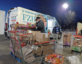 Vancouver, Canada - Participating in Mobile Food Rescue Program by Rescuing 1000s of lbs. of Essential Foods & Groceries for Local Community's Hunger Needs