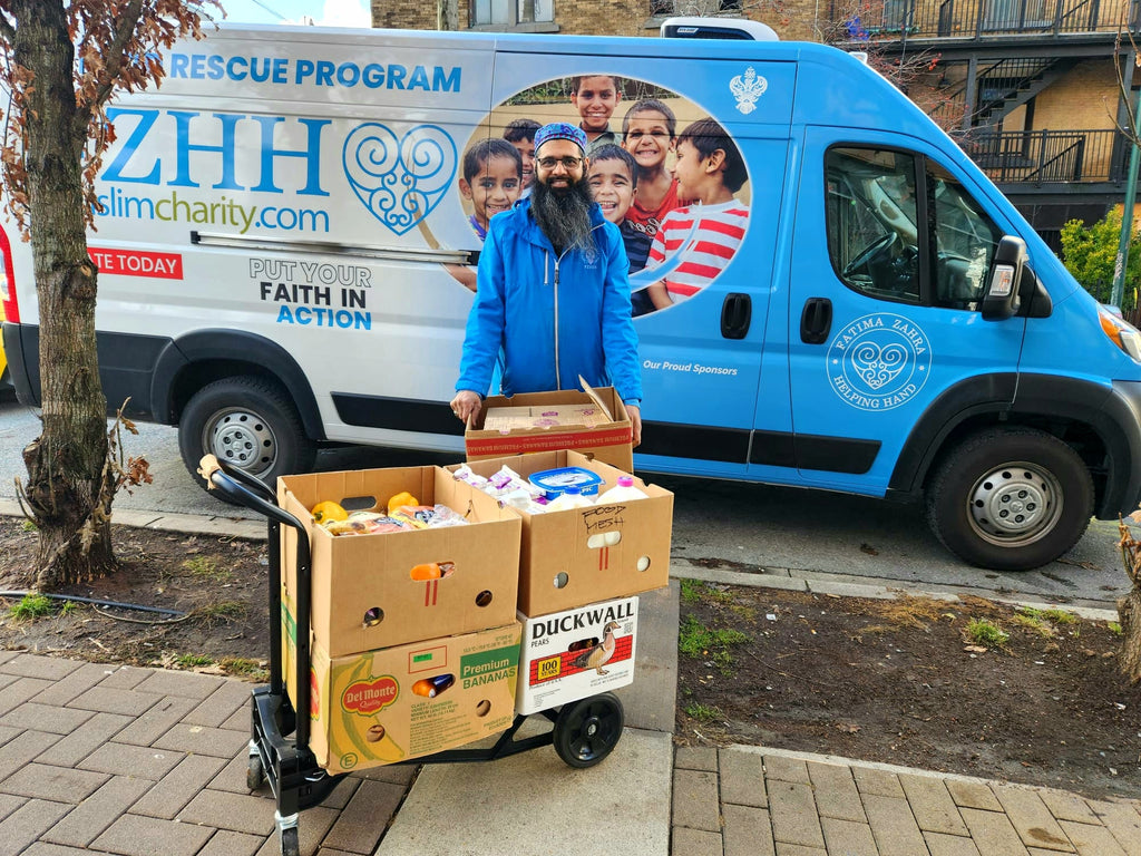 Vancouver, Canada - Participating in Mobile Food Rescue Program by Rescuing & Distributing 1700+ lbs. of Essential Groceries to Local Community's Less Privileged Families Residing at Low Income Housing & Various Shelters