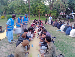 Lahore, Pakistan - Ramadan Day 5 - Participating in Our Month of Ramadan Appeal Program by Serving Blessed Iftar & Hot Meals with Cold Drinks to 150+ Less Privileged Children & Adults