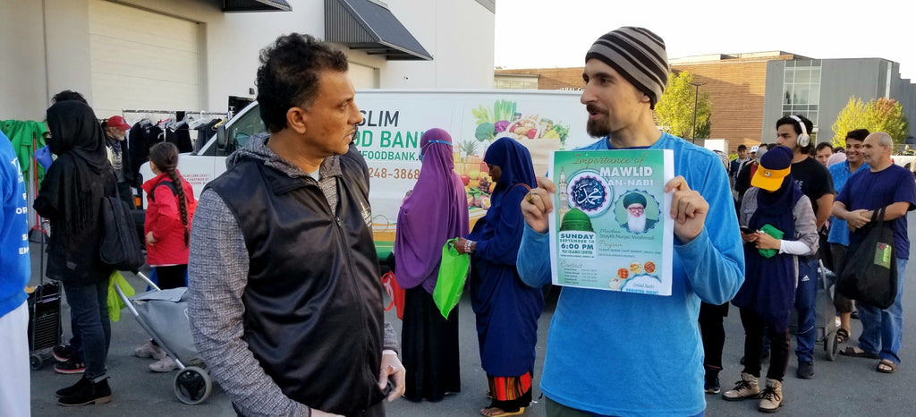 Vancouver, Canada - Participating in Mobile Food Rescue Program by Distributing Hot Meals, Fresh Juices, Fresh Produce & Essential Groceries to 240+ Families at Local Community's Muslim Food Bank