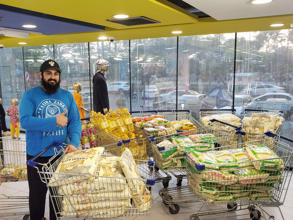 Honoring Wiladat/Birthday of Beloved Shaykh Nurjan Mirahmadi & URS/Union of Mawlana Shaykh Ali ar-Ramitani ق ع by Packing & Distributing Essential Groceries to Families in Need – PK