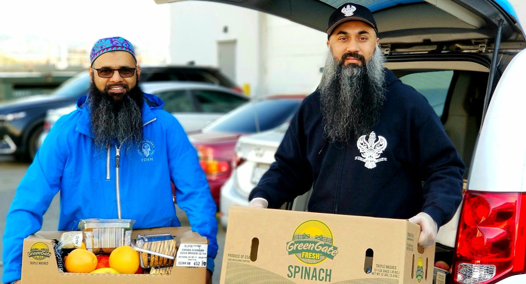 Vancouver, Canada - Honoring URS/Union Sharif of Mawlana Shaykh Mahmoud Anjir Faghnawi ق ع & Mawlana Shaykh Abu Ahmad Sughuri ق ع by Distributing Rescued Fresh Meat, Produce & Bakery Products to Community's Low-Income Residents & Local Food Bank