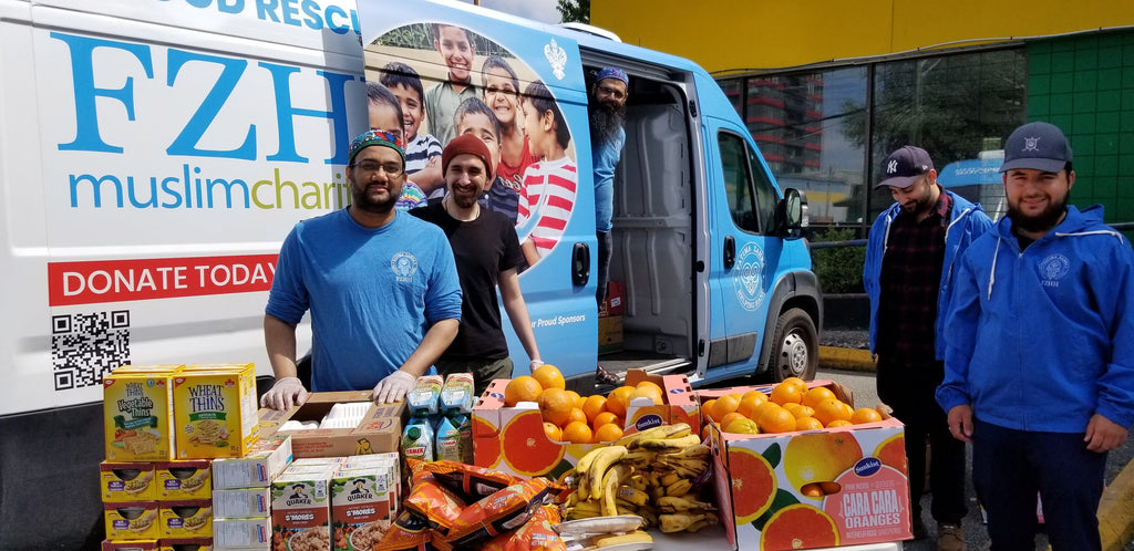 Vancouver, Canada - Participating in Mobile Food Rescue Program by Rescuing & Distributing Essential Groceries to Local Community's Less Privileged People