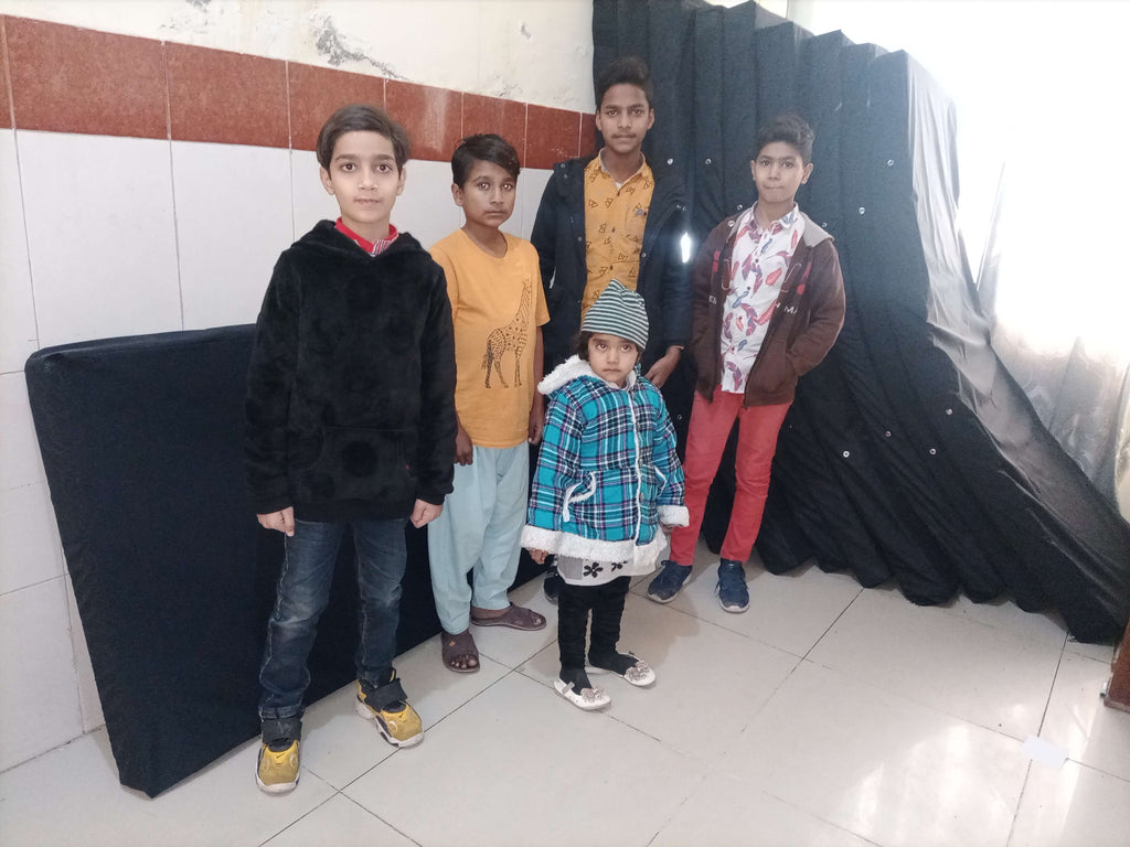 Lahore, Pakistan - Participating in Orphan Support Program by Donating & Installing Brand New Mattresses with Waterproof Covers to Pediatric Surgery Ward at Local Community's Children's Hospital Serving Beloved Orphans & Less Privileged Children