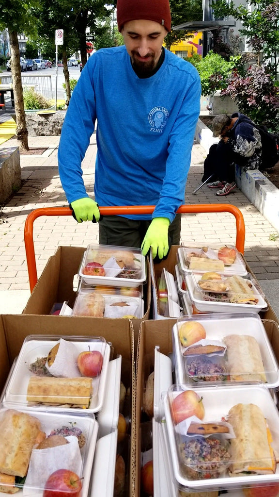 Vancouver, Canada - Participating in Mobile Food Rescue Program by Rescuing & Distributing 700+ Complete Meal Kits to Local Community's Less Privileged People