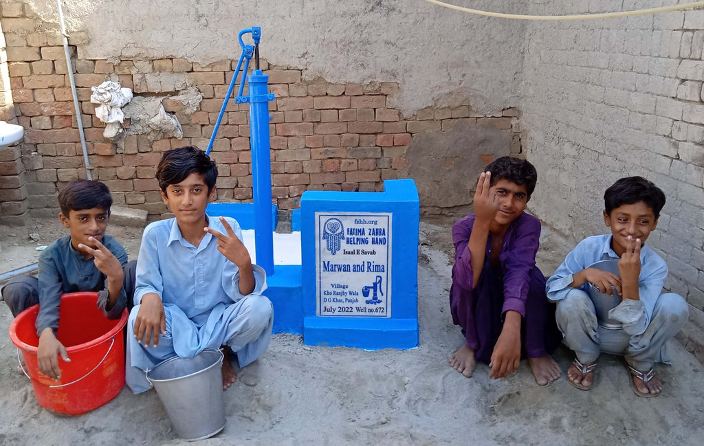 Pakistan – Marwan and Rima – FZHH Water Well# 672