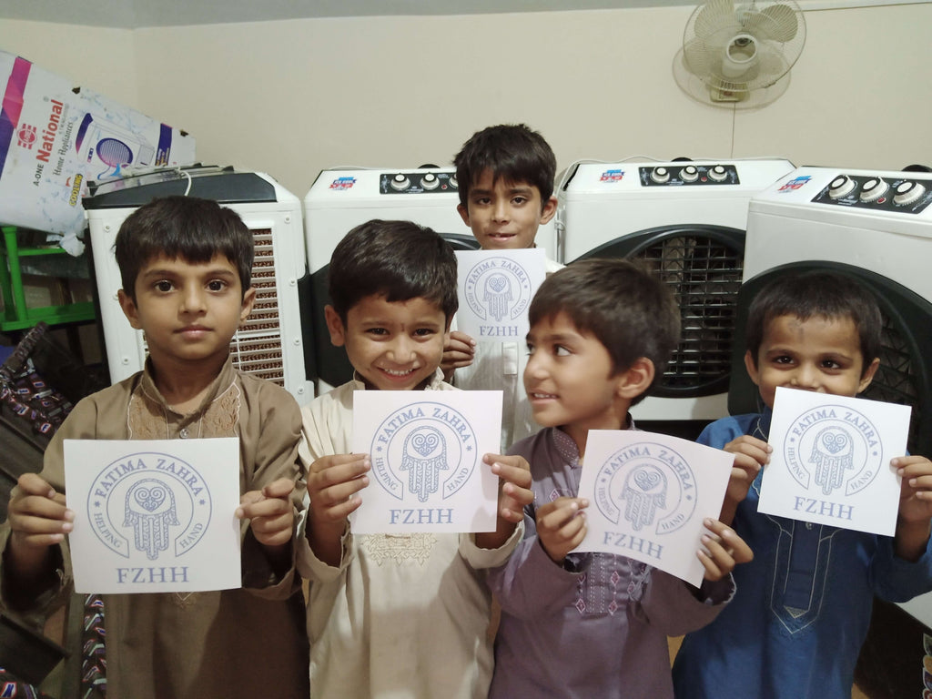 Distributing Air Coolers to Orphanage - PK