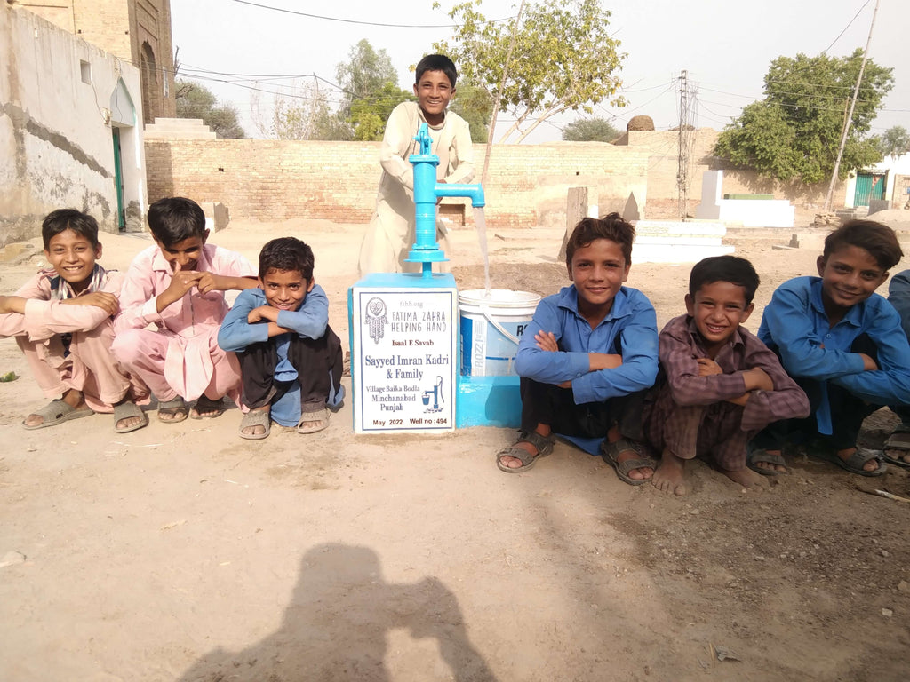 Sayyed Imran Kadri & Family – FZHH Water Well# 494 – PK