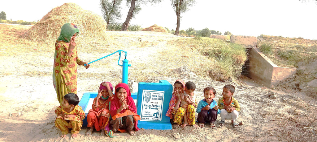 Pakistan – Umar Pardesi & Family – FZHH Water Well# 617