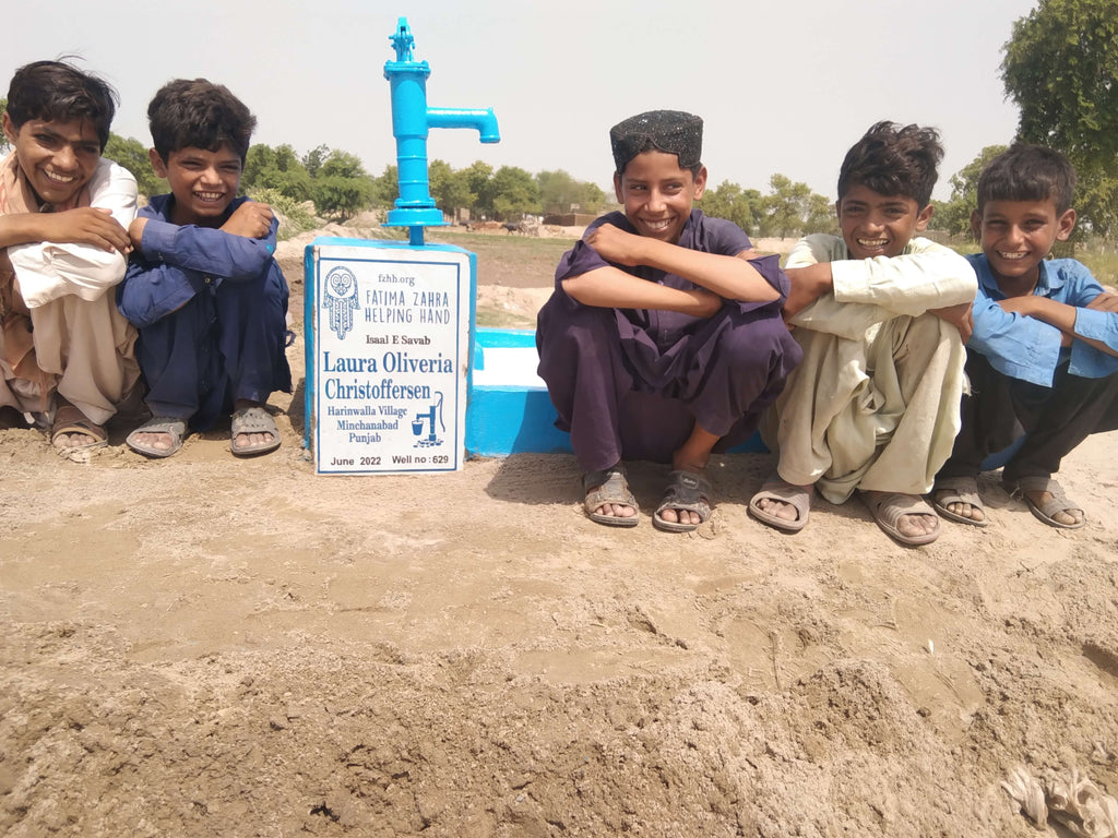 Pakistan – Laura Oliveira Christoffersen – FZHH Water Well# 629